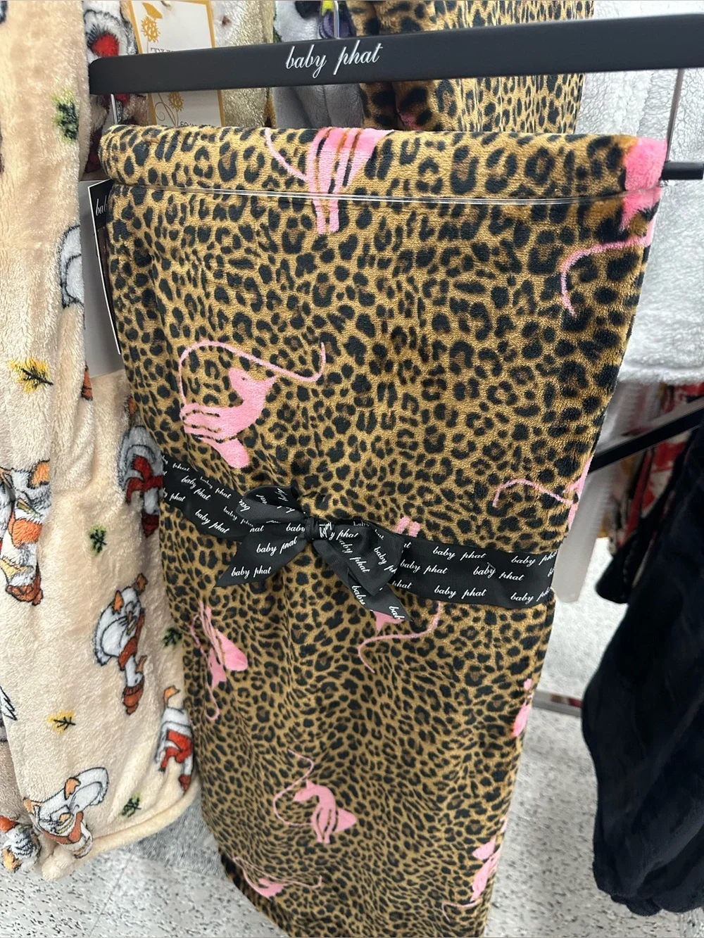 Baby phat throw blanket